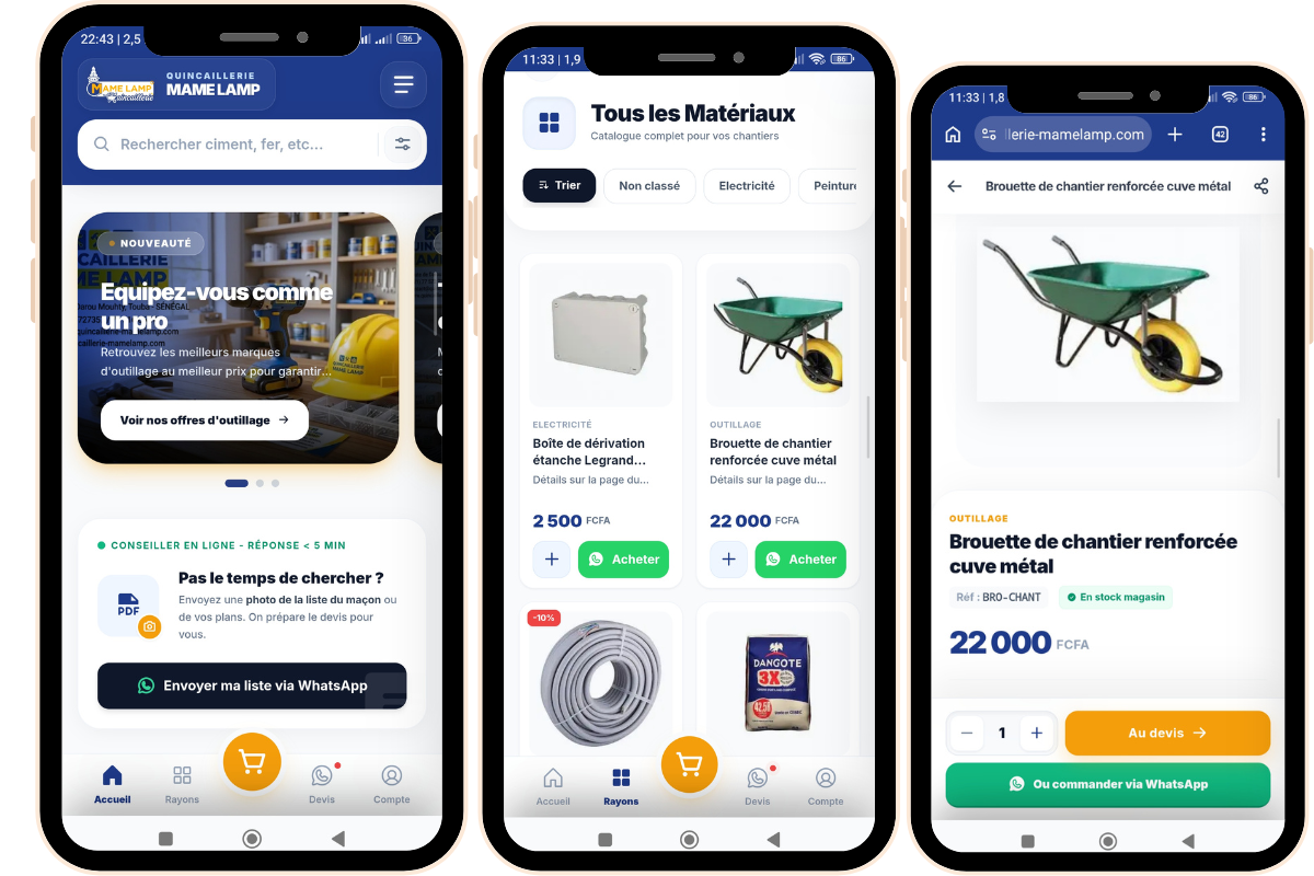 Quincaillerie Mame Lamp PWA